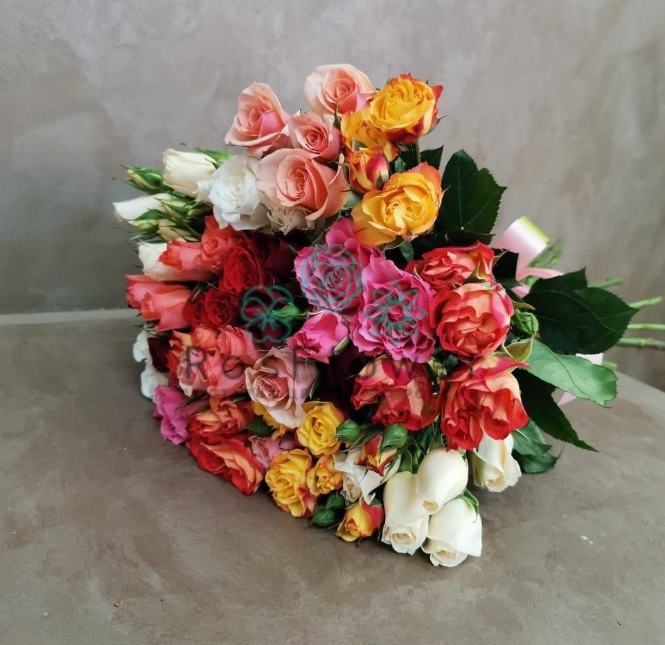 Букет цветов из: Розы в Бородино