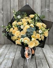 Букет цветов из:  Розы и Лизиантусы #REPLACE_PRED# Бородино