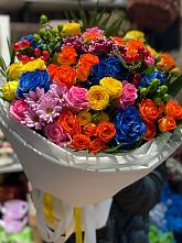 Букет цветов из:  Розы и Хризантемы #REPLACE_PRED# Бородино