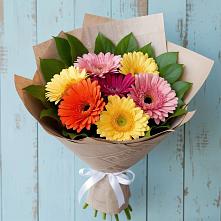 Букет цветов из:  Герберы в Бородино