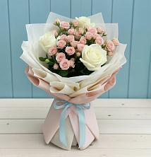Букет цветов из:  Розы в Бородино