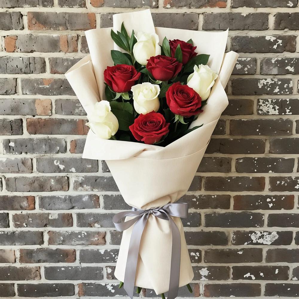 Букет цветов из: Розы в Бородино