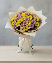 Букет цветов из:  Хризантемы в Бородино