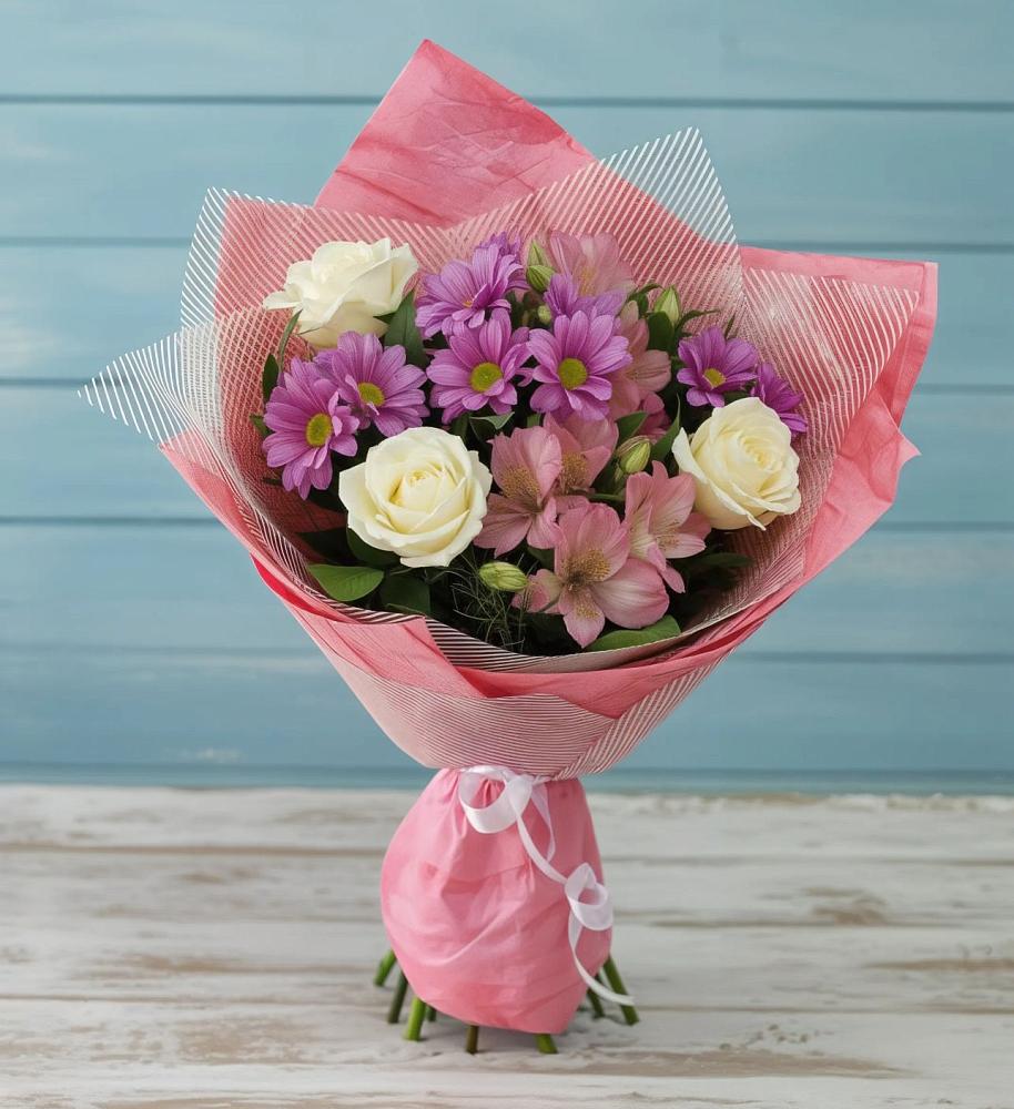 Букет цветов из: Герберы в Бородино