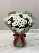 Букет цветов из:  Хризантемы в Бородино