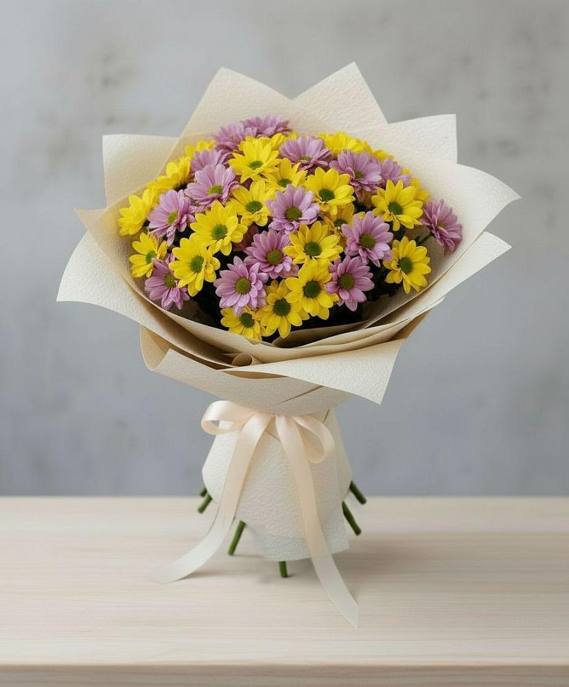 Букет цветов из: Хризантемы в Бородино